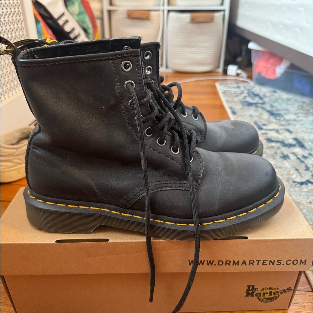 black doc martens